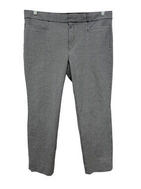 Banana Republic Sloan Fit Women’s Size 12 US Midi Rise Stretch Pants Black